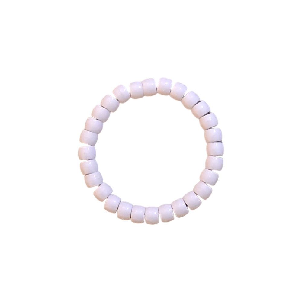 White handmade bracelet
